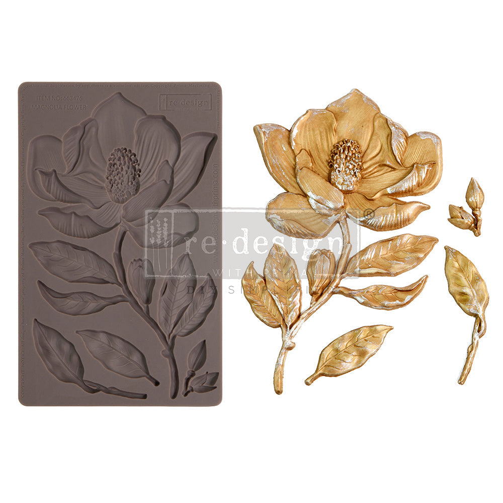 Decor Moulds® - Magnolia Flower - 1 pc, 5