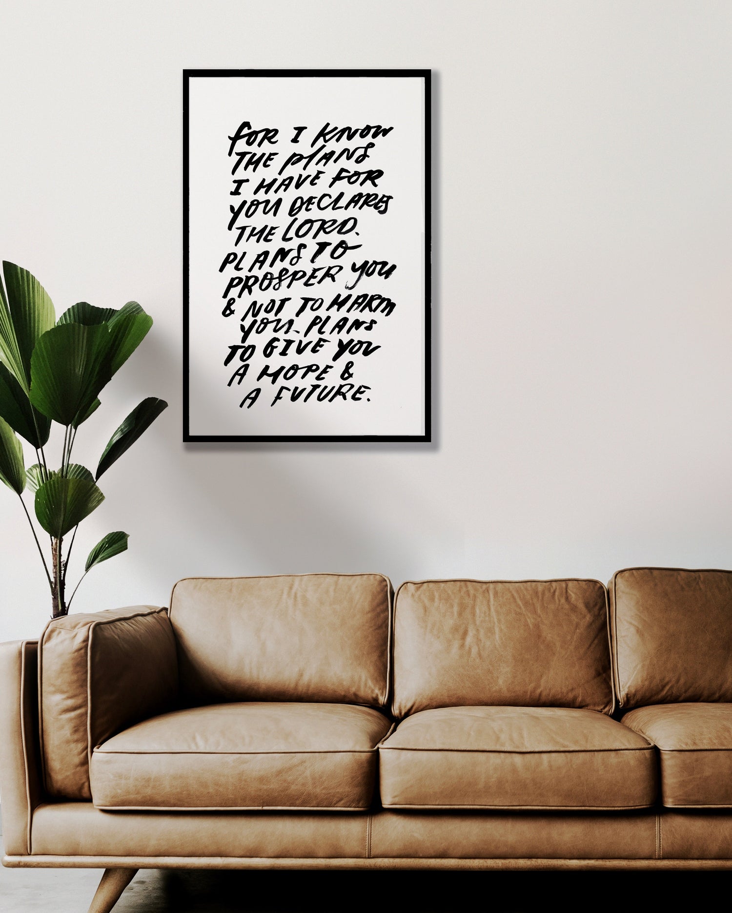 Poster: For I know the plans..