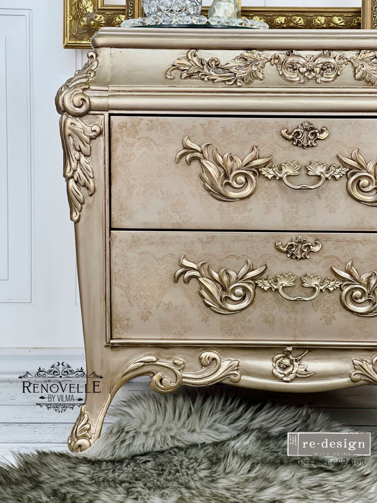 Redesign Decor Moulds® - Antique Scrolls - 8