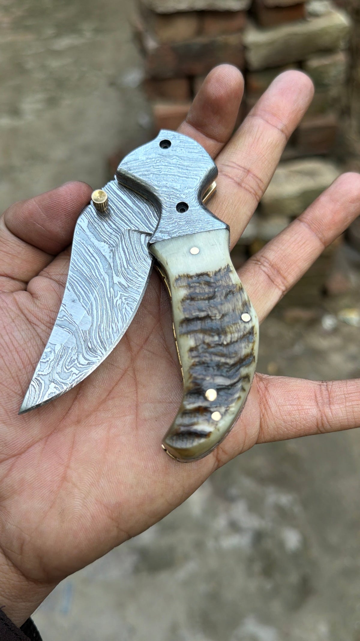 Pearlridge Damascus Folder 7