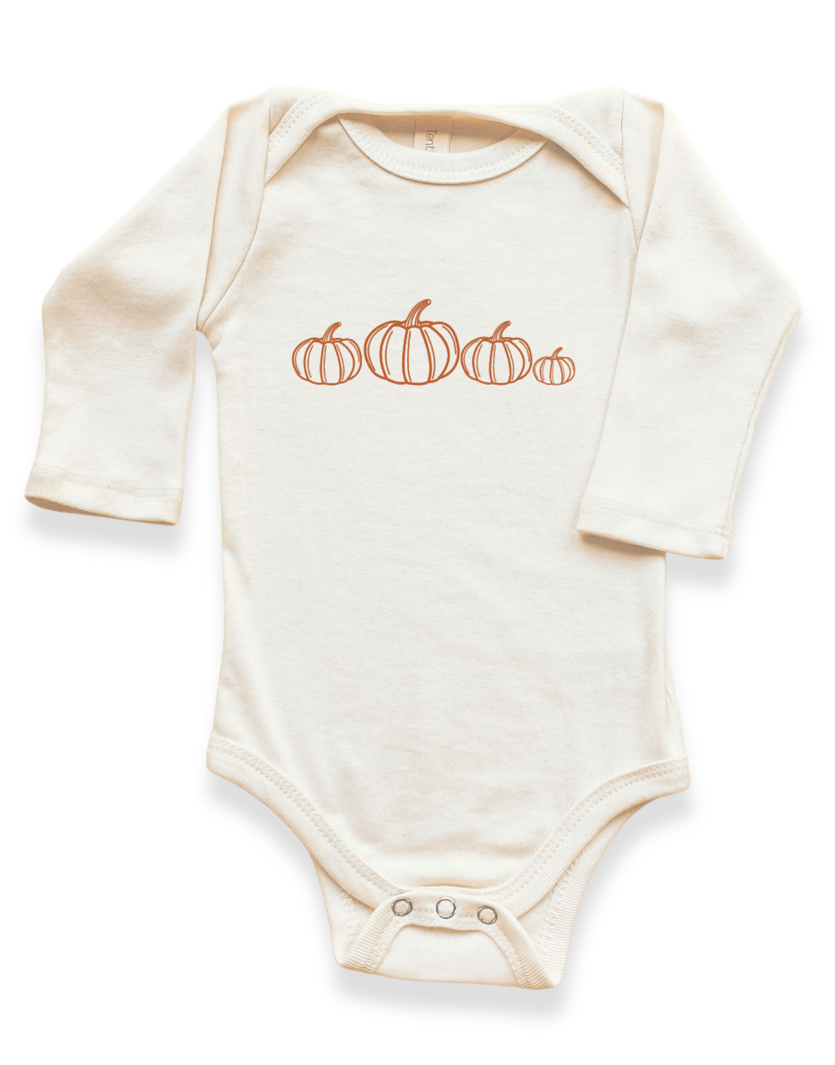 Pumpkin Patch Organic Bodysuit Long Sleeve by Tenth & Pine