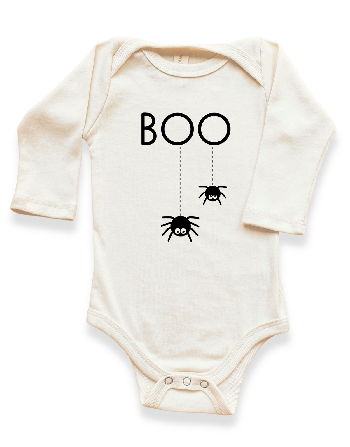 Boo Organic Bodysuit Long Sleeve by Tenth & Pine