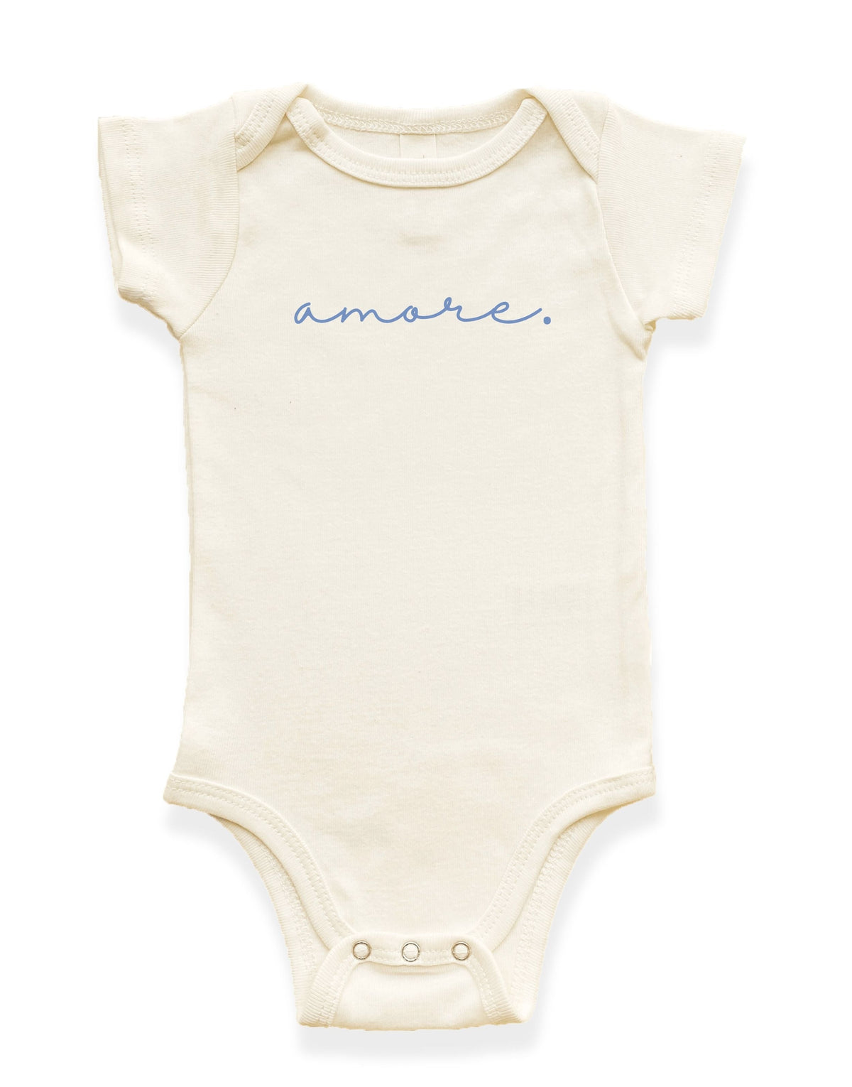 Amore Organic Cotton Baby Bodysuit by Tenth & Pine