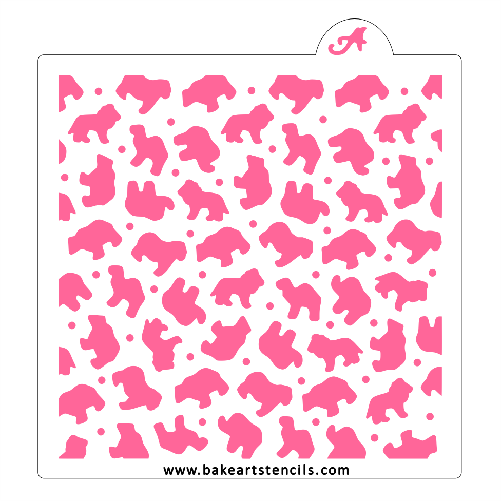 Animal Crackers Stencil Set