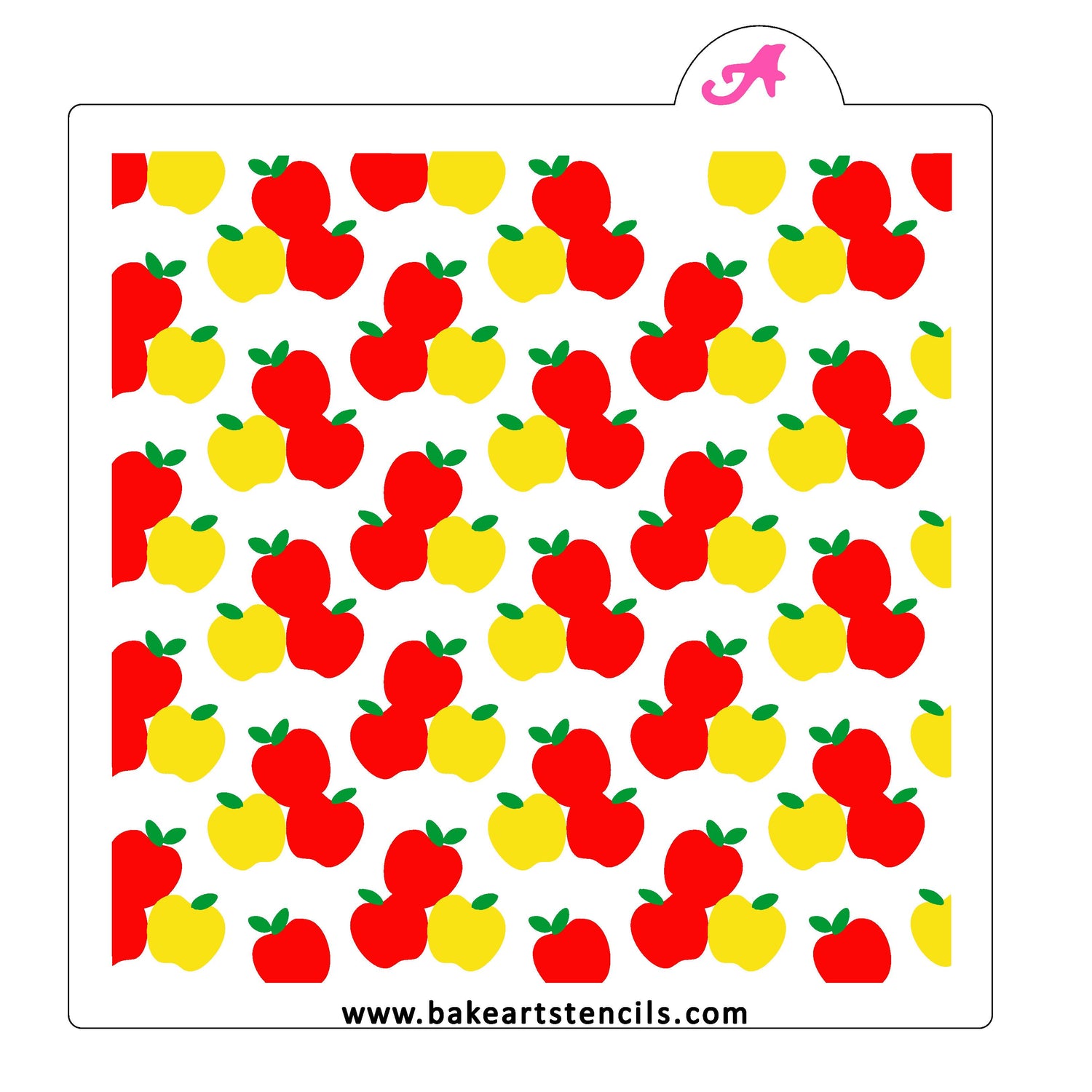 Apple Bushels Cookie Stencil Set