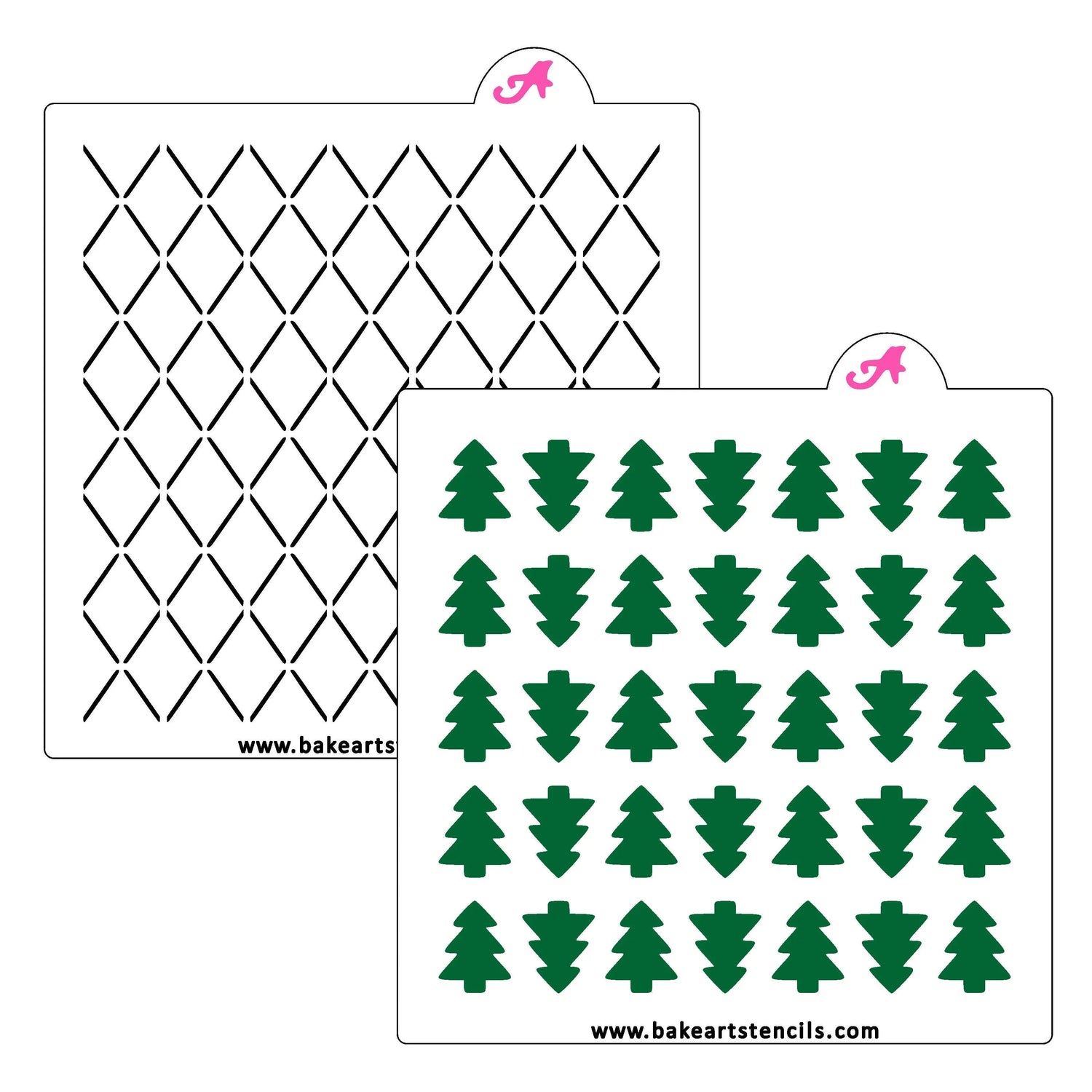 Argyle Spruce Stencil Set
