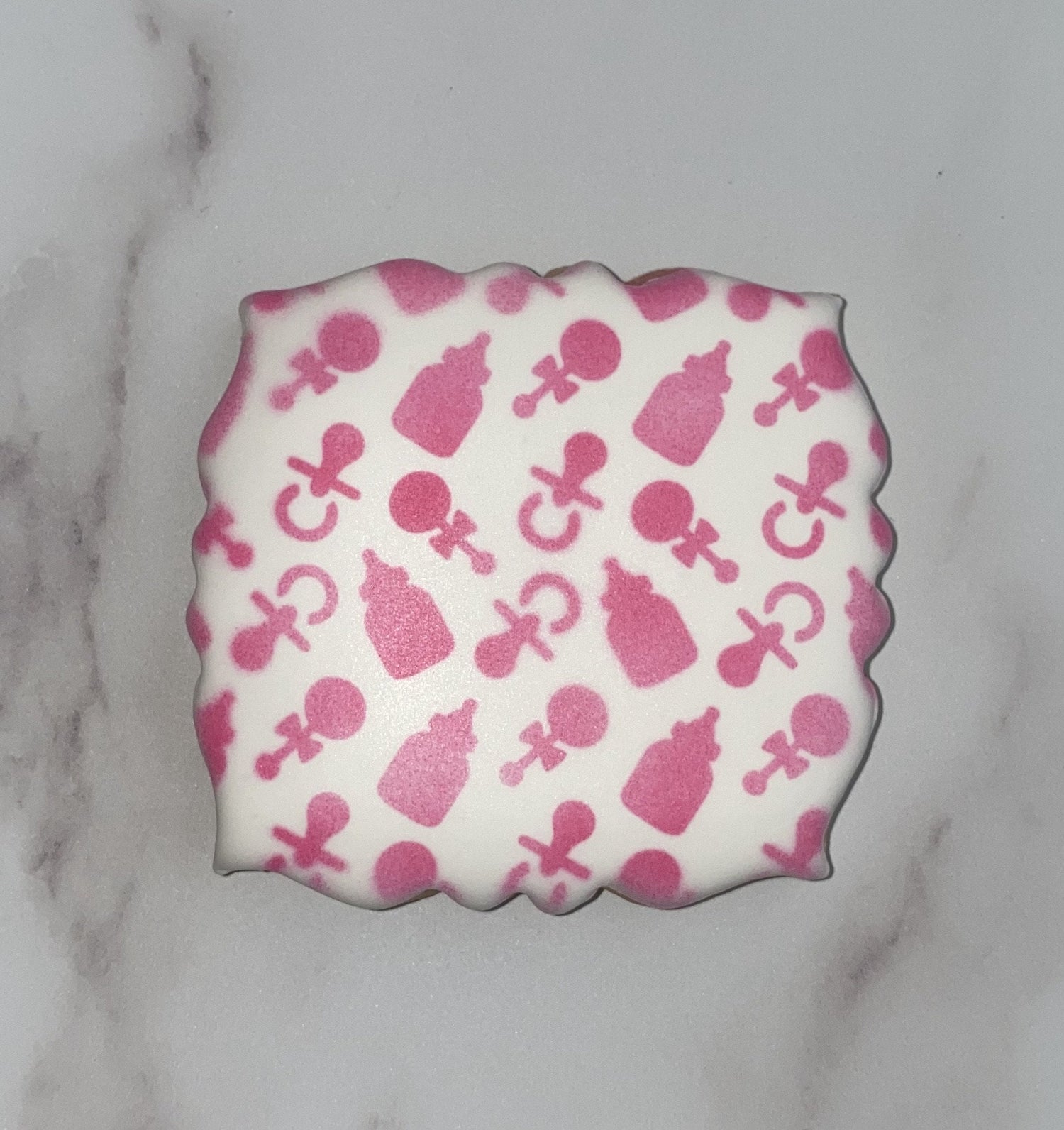 Baby Essentials Cookie Stencil