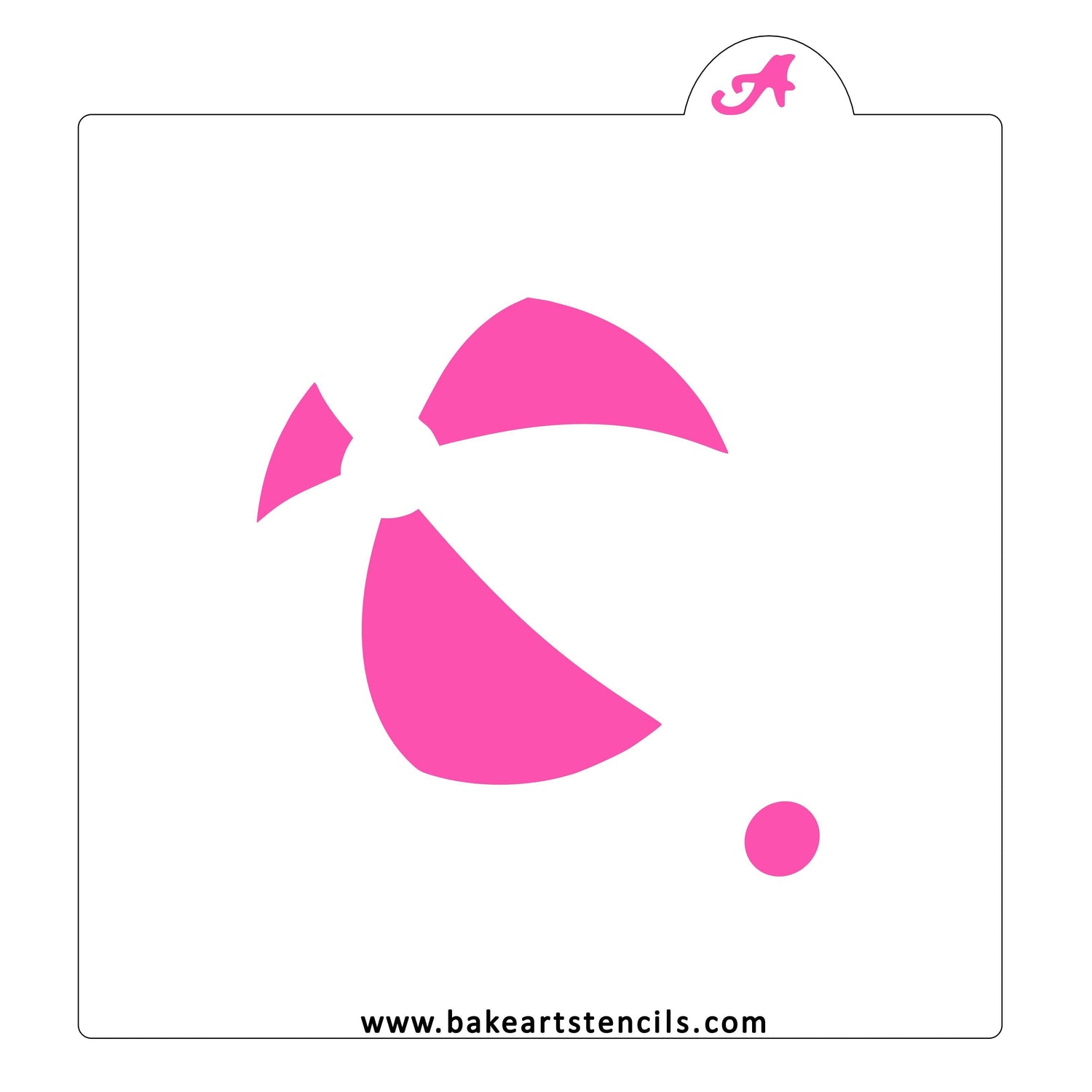 Beach Ball Cookie Stencil