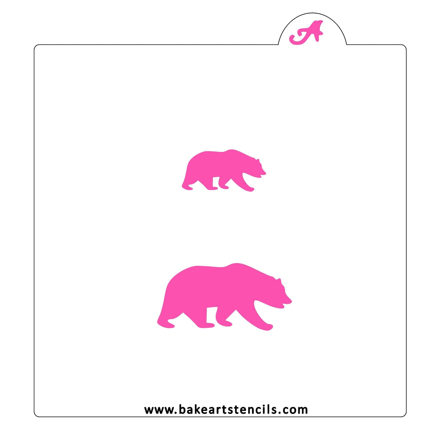 Bear Stencil