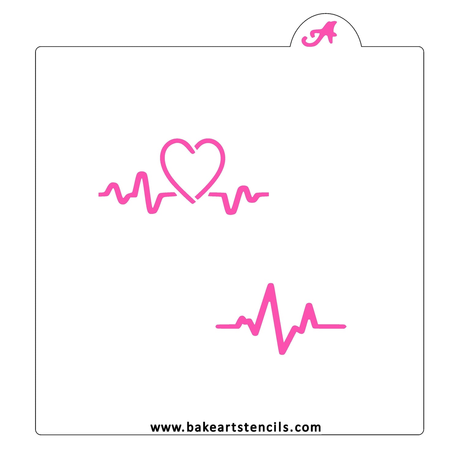 Beating Heart Stencil