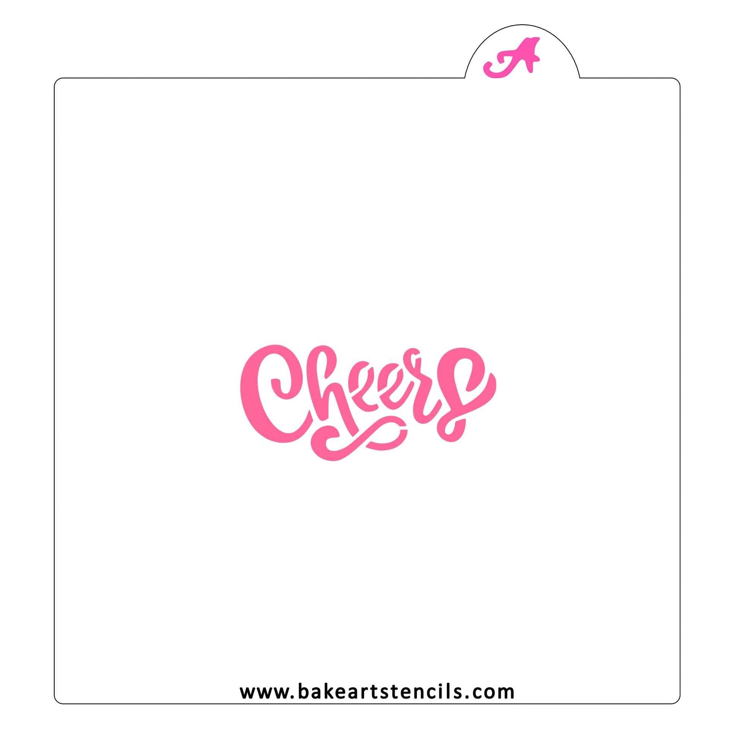 Big Cheers Stencil