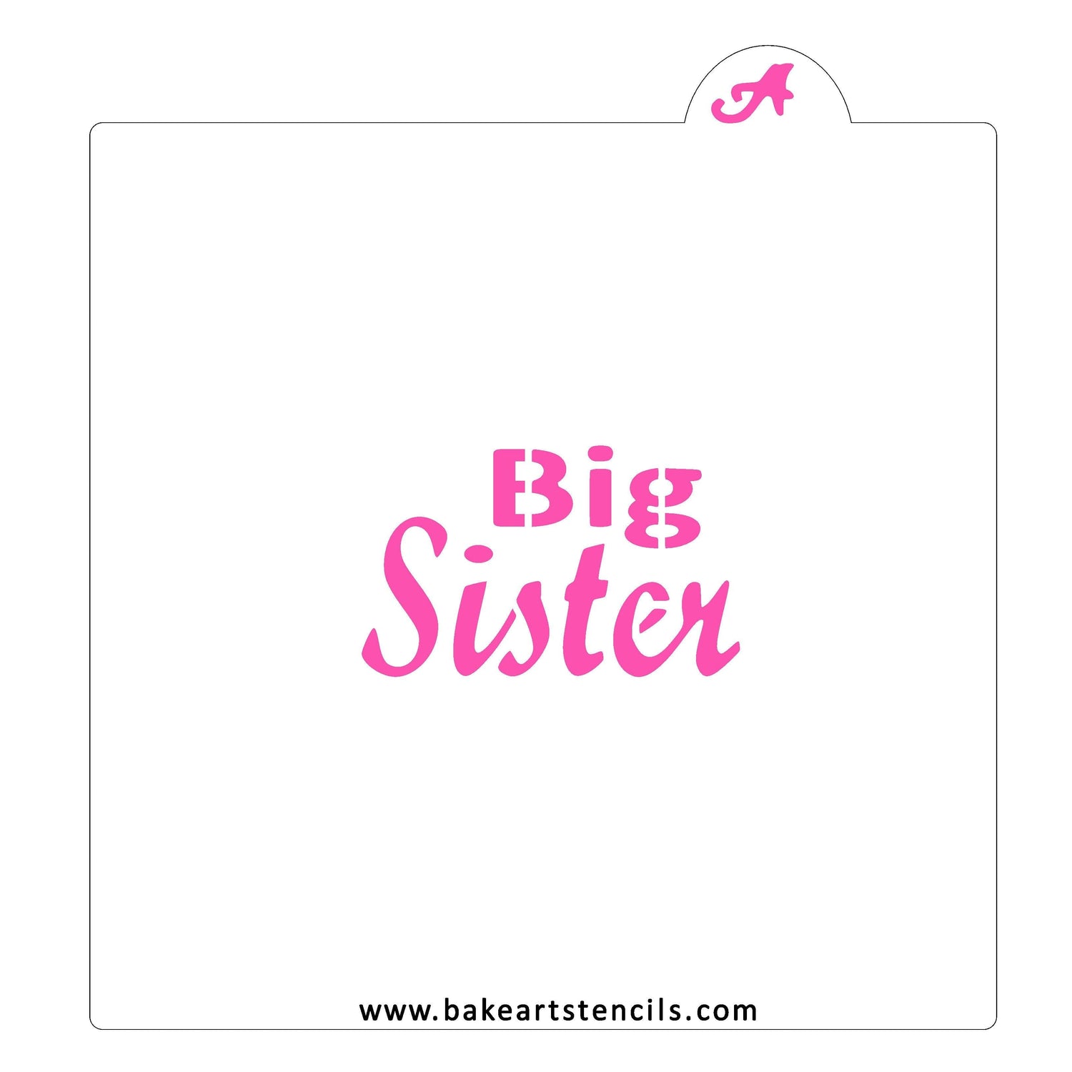 Big Sister Stencil