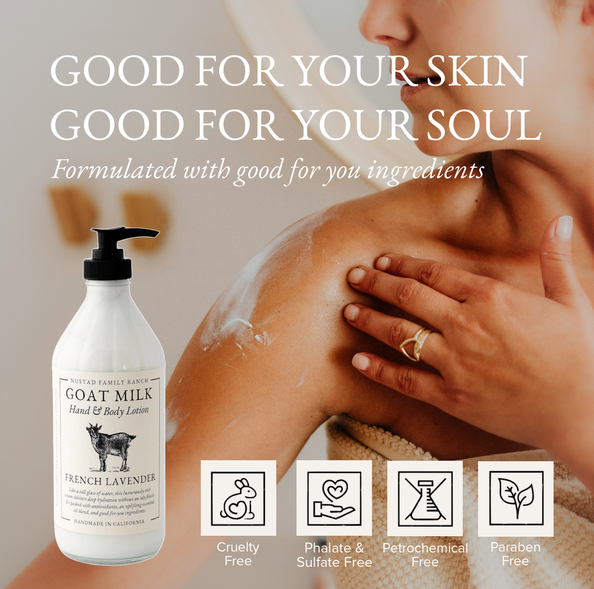 Earl Gray & Gardenia | Goat Milk Hand & Body Lotion