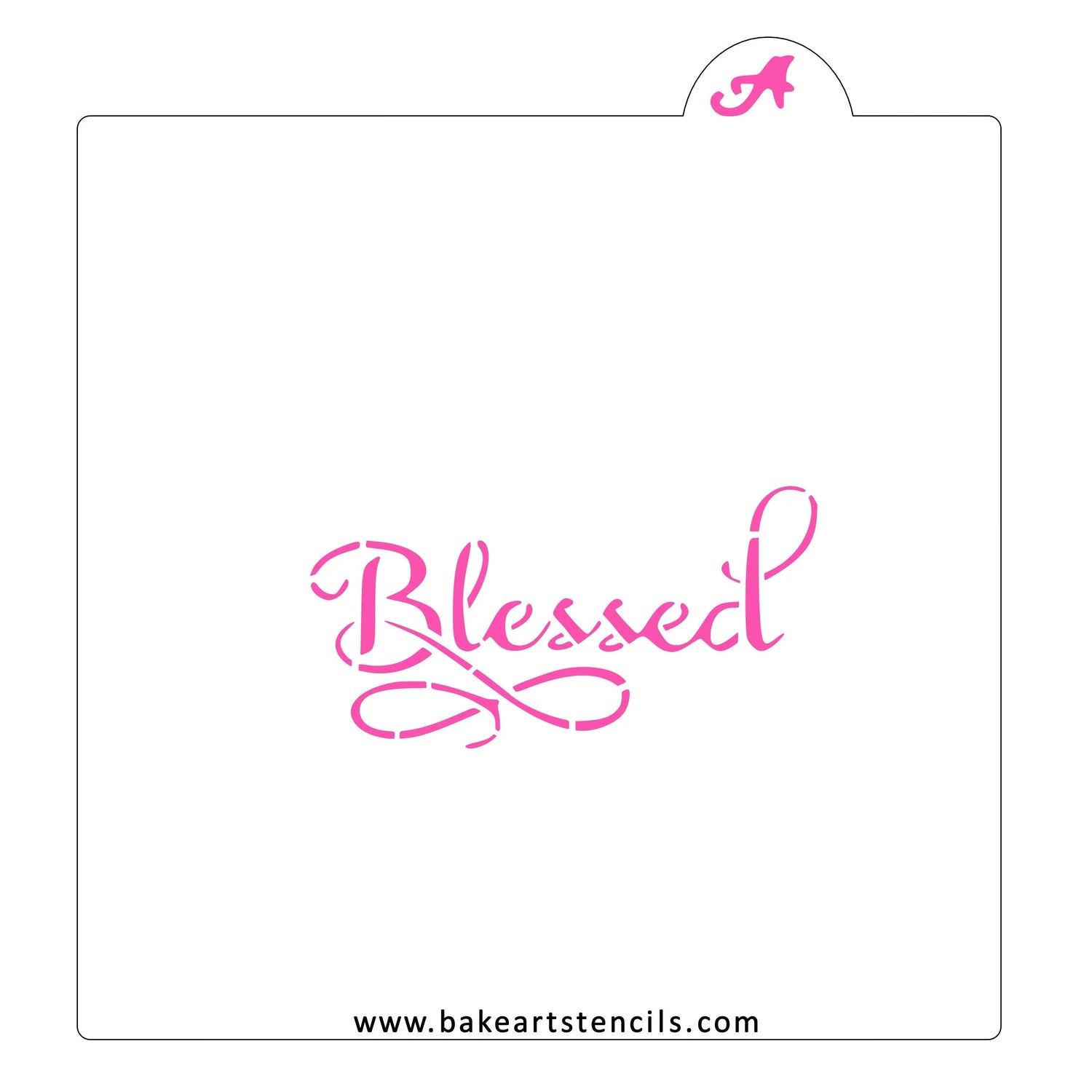 Blessed Cookie Cutter and Stencil Set