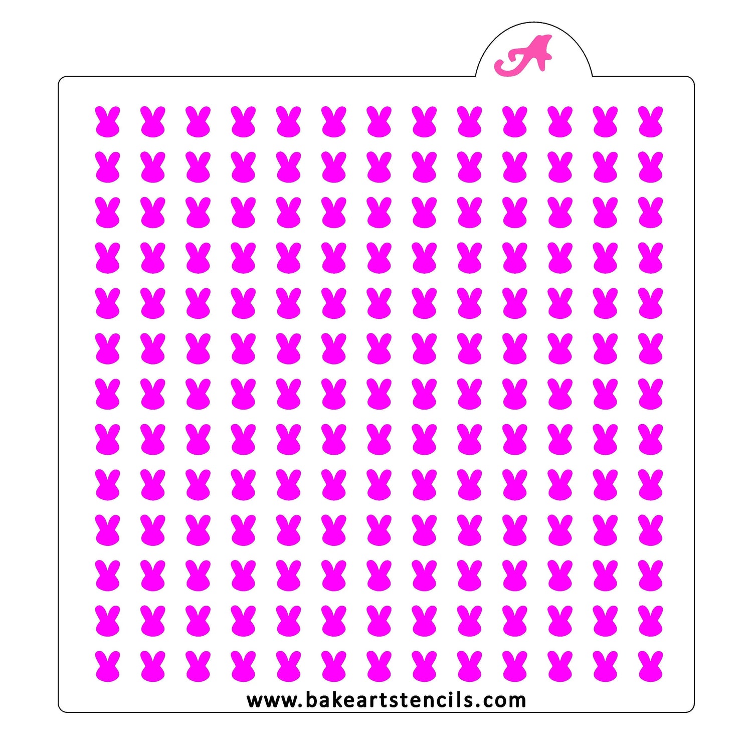Bunny Sprinkles Stencil