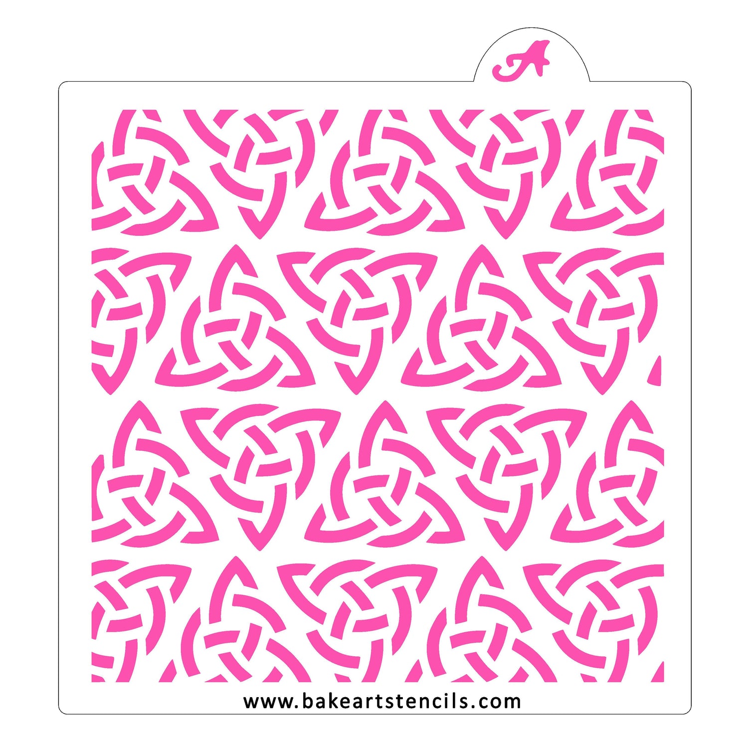 Celtic Knots Pattern Stencil