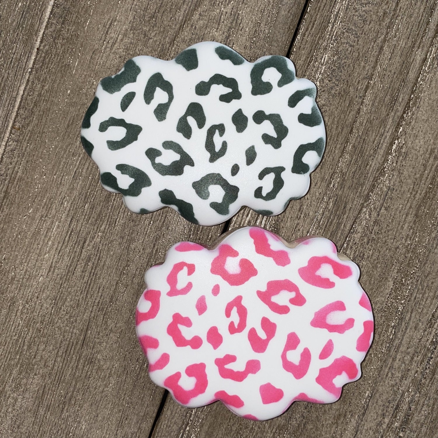 Cheetah Print Pattern Cookie Stencil