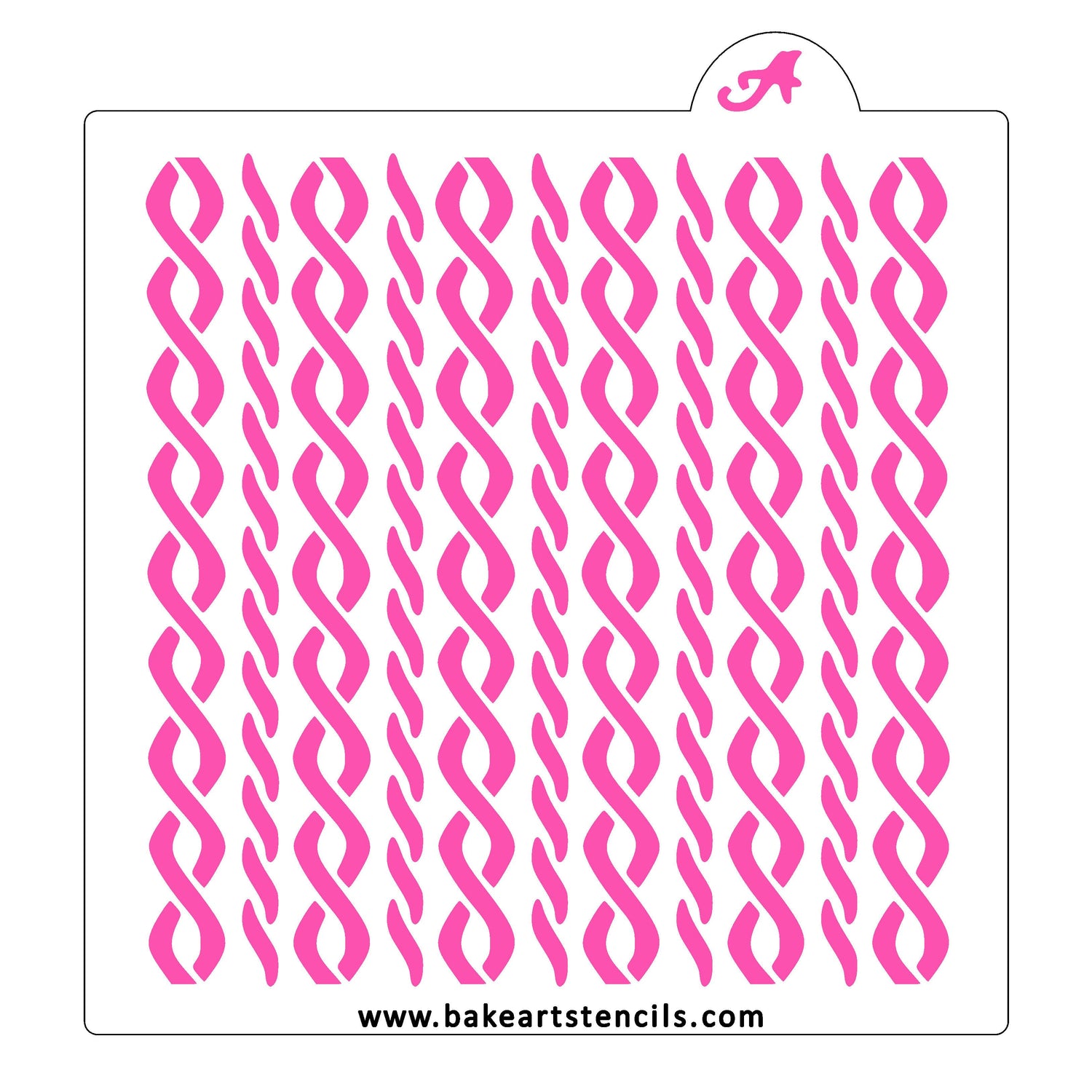 Cozy Sweater Pattern Stencil