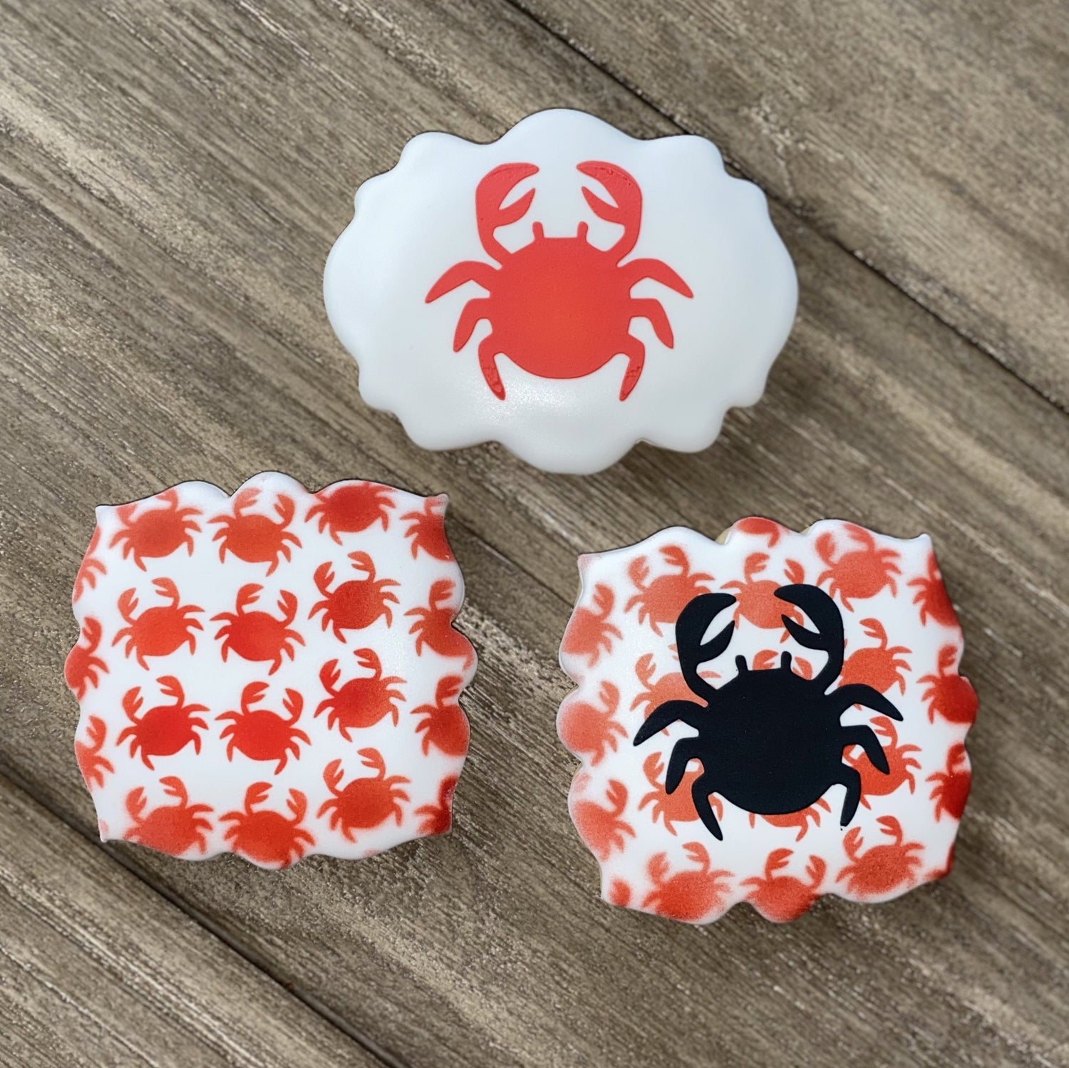 Crab Cookie Stencil