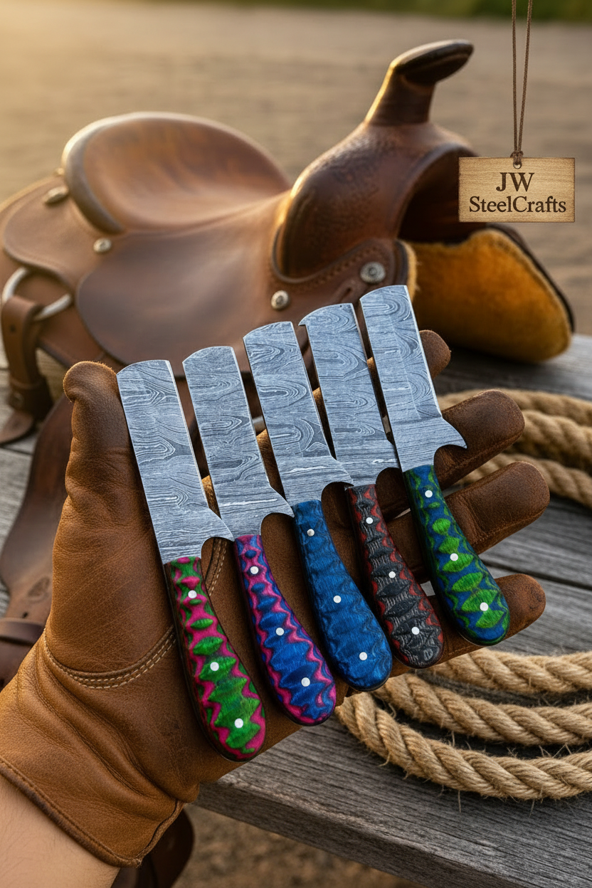 Glitterstone Ranch Bull Knife Set 8.5