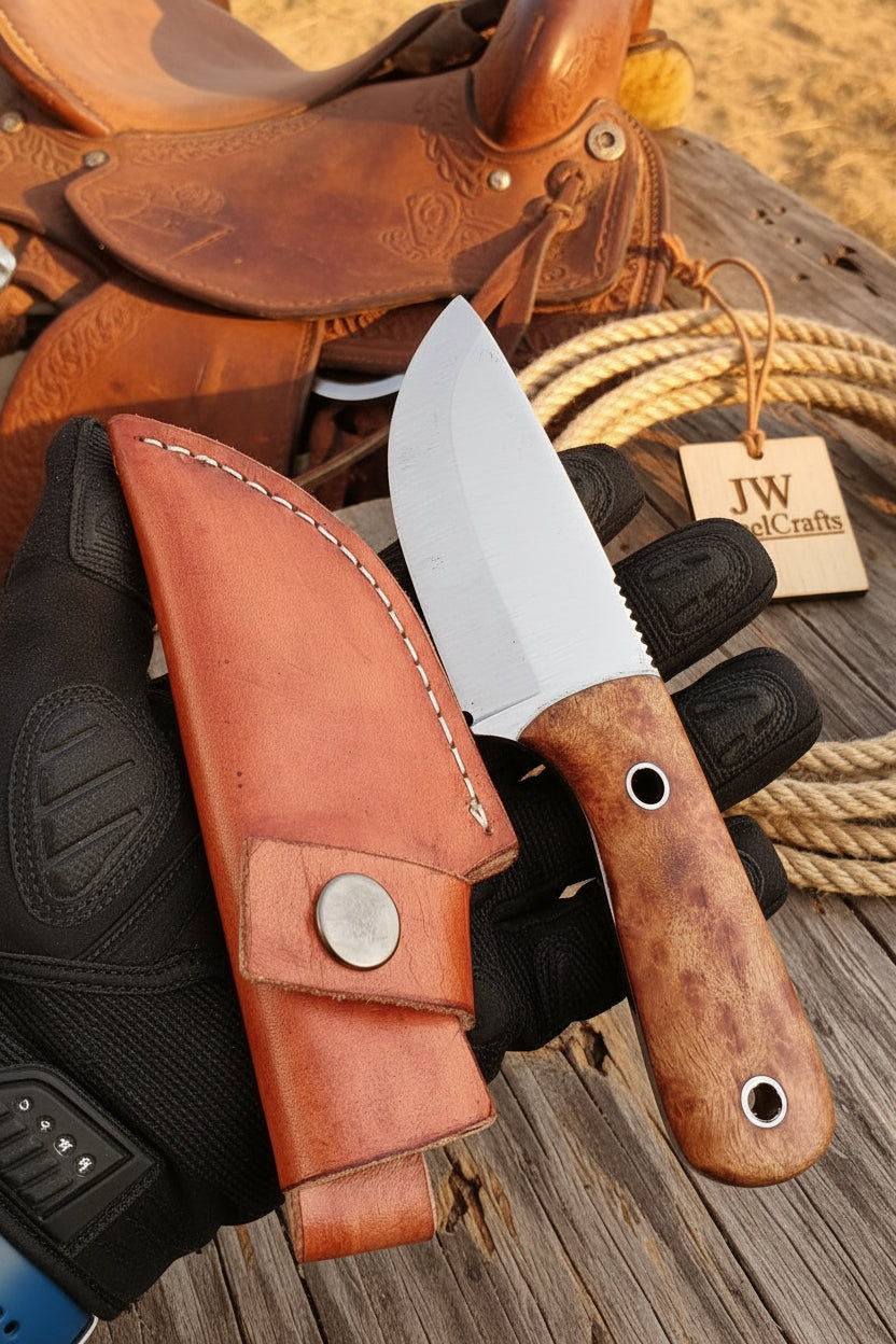 Woodgrain Trail Skinner Knife 7.5