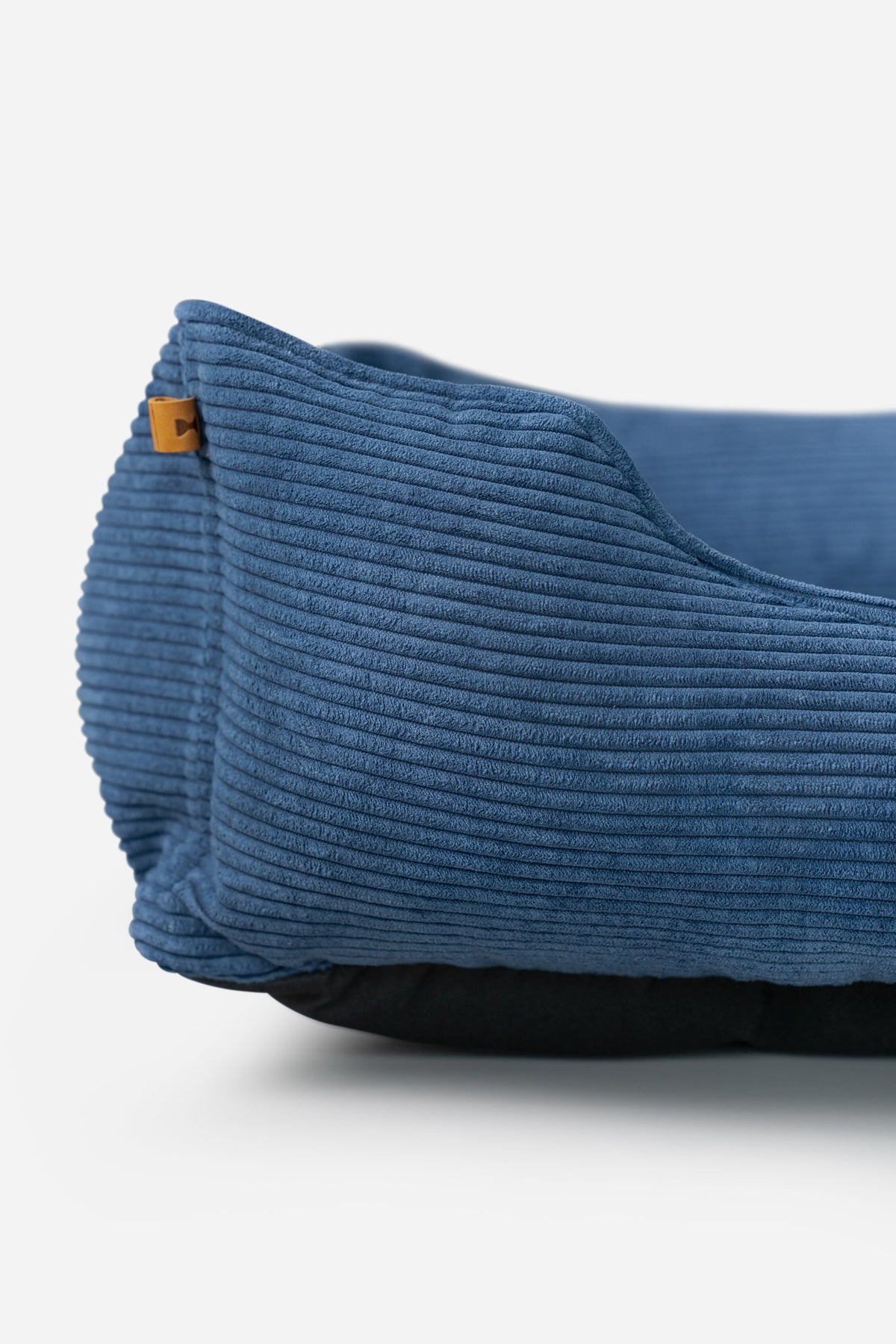 Chester & Lee | Fancy Corduroy Sleeper Dog Bed Blue by Chester & Lee, product image 5