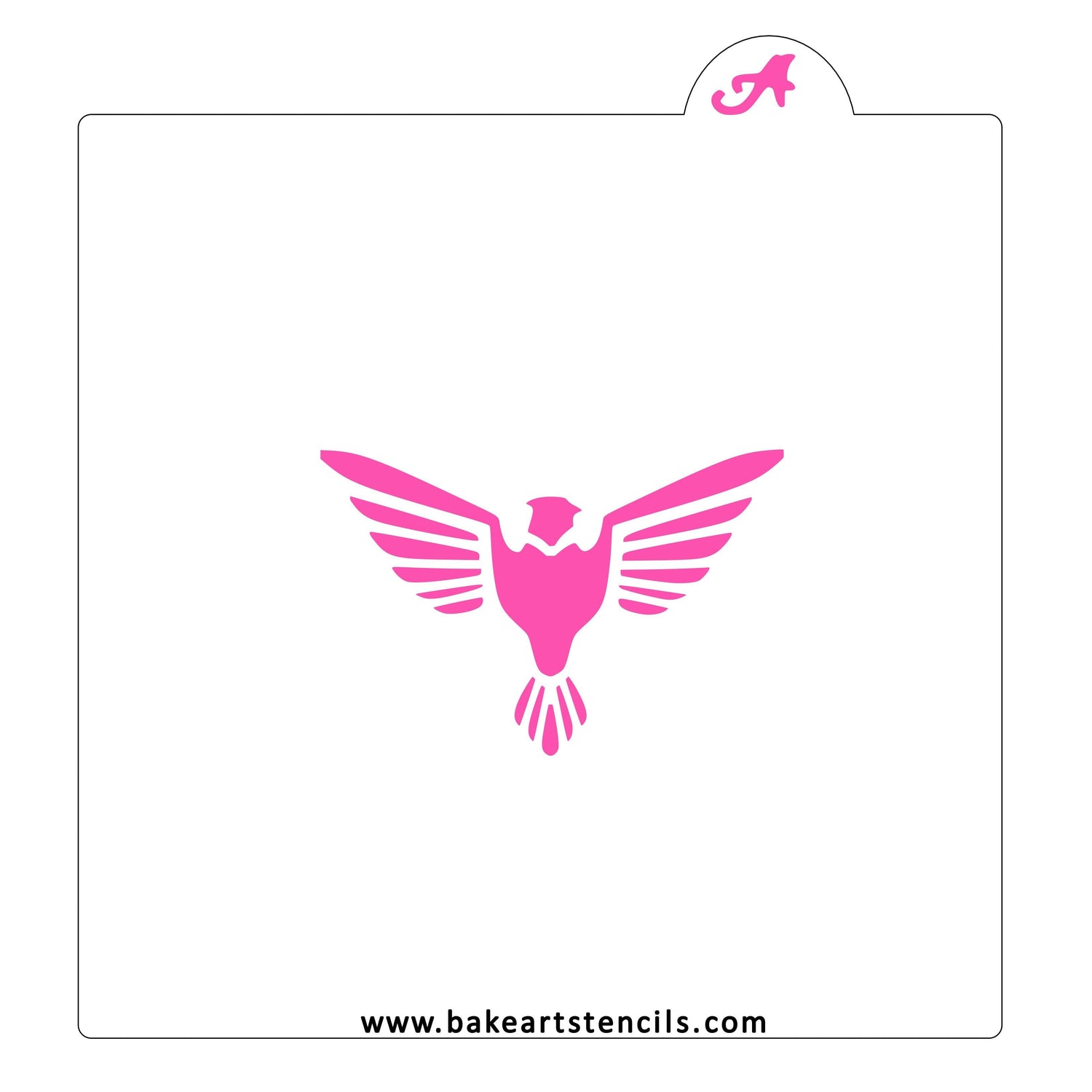 Eagle Bird Cookie Stencil