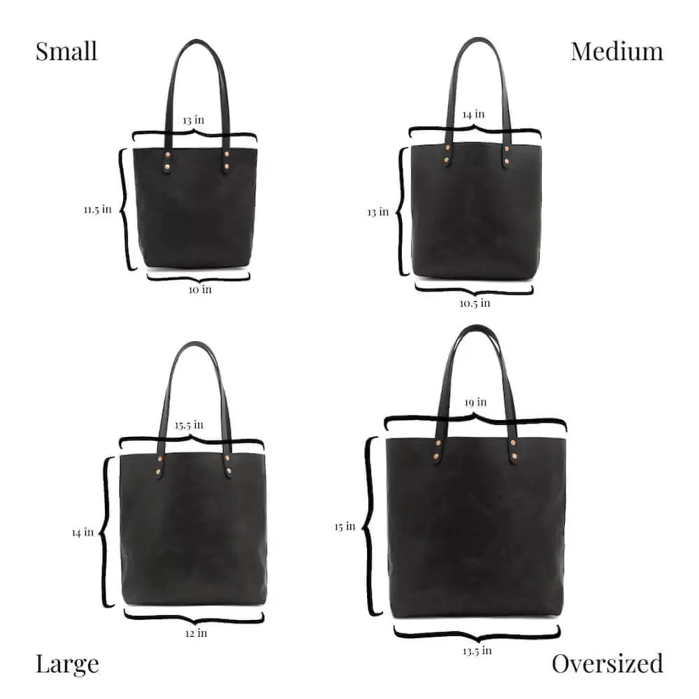 Eden LARGE Leather Tote Bag - Classic