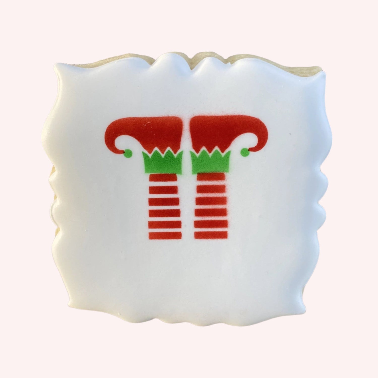 Elf Legs Cookie Stencil