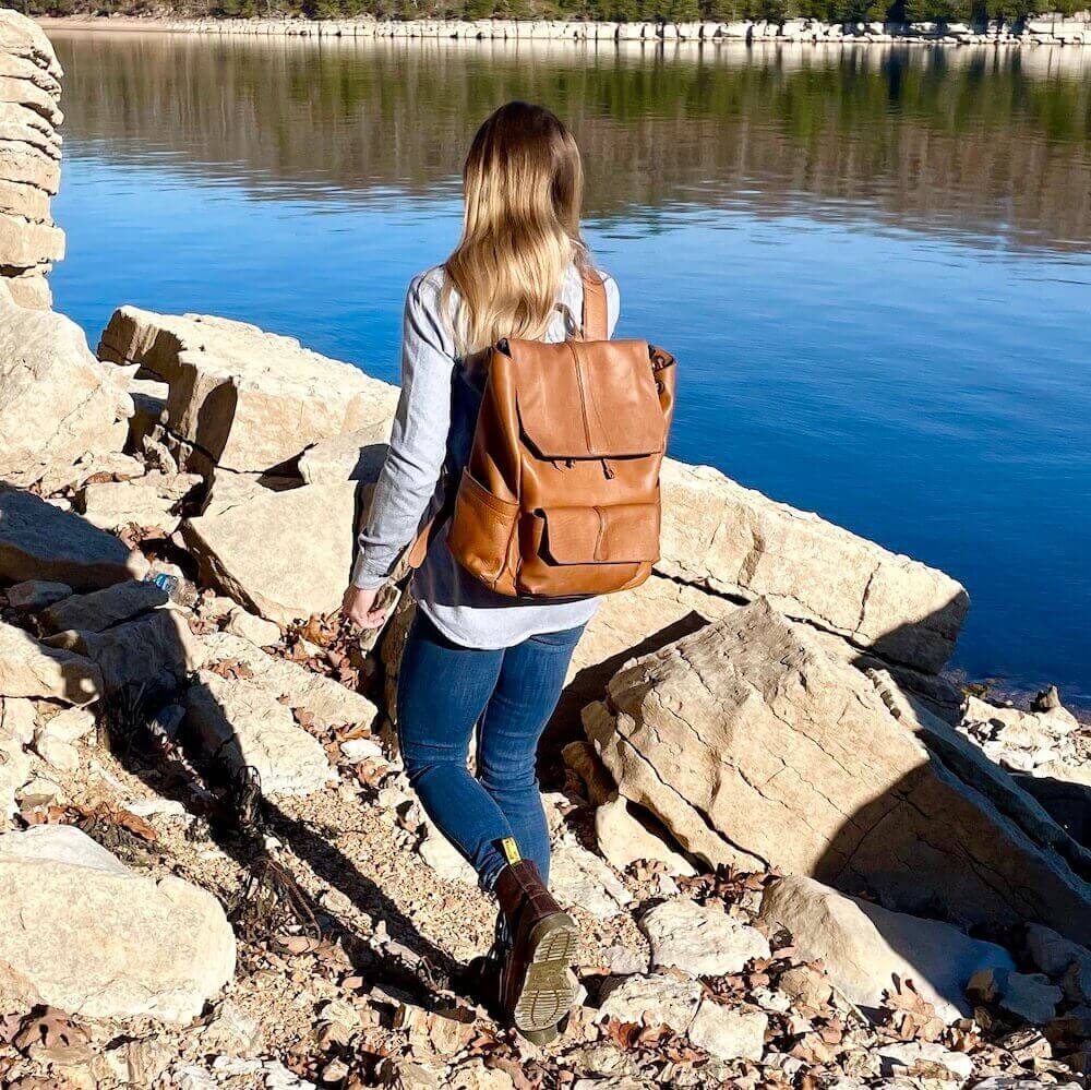 Ellington Leather Backpack