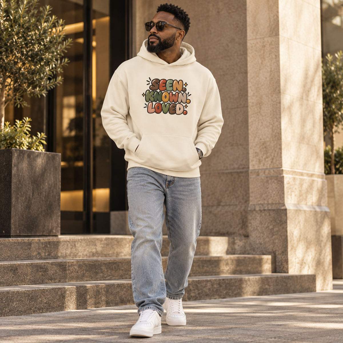 SEEN. KNOWN. LOVED. Heavyweight Oversized Hoodie