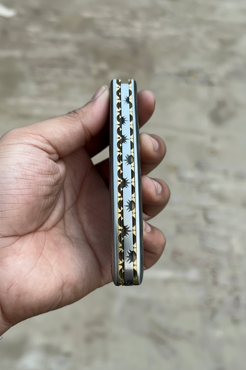 Boneridge Damascus Folder 7
