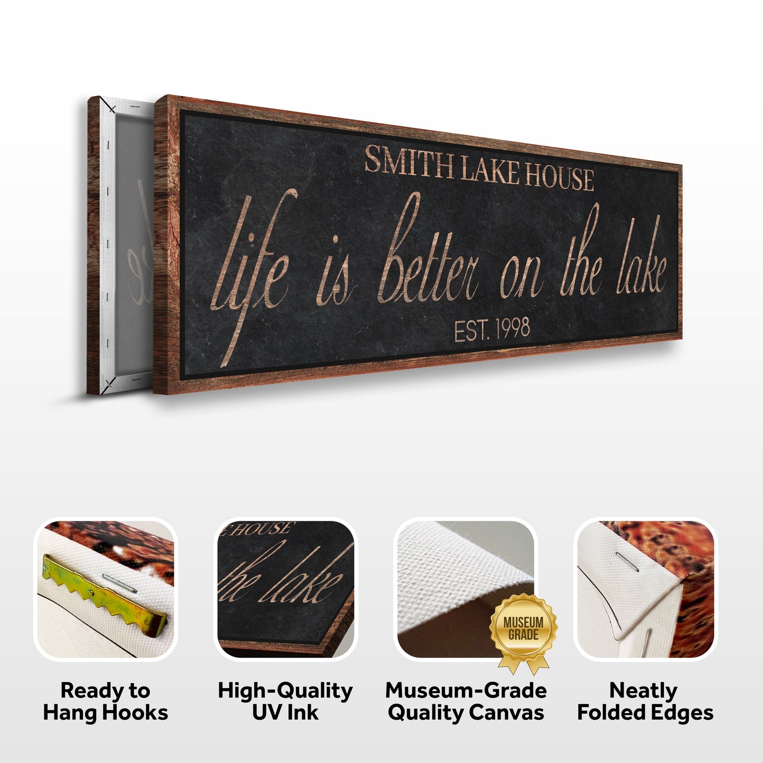 Life Is Better On The Lake Sign