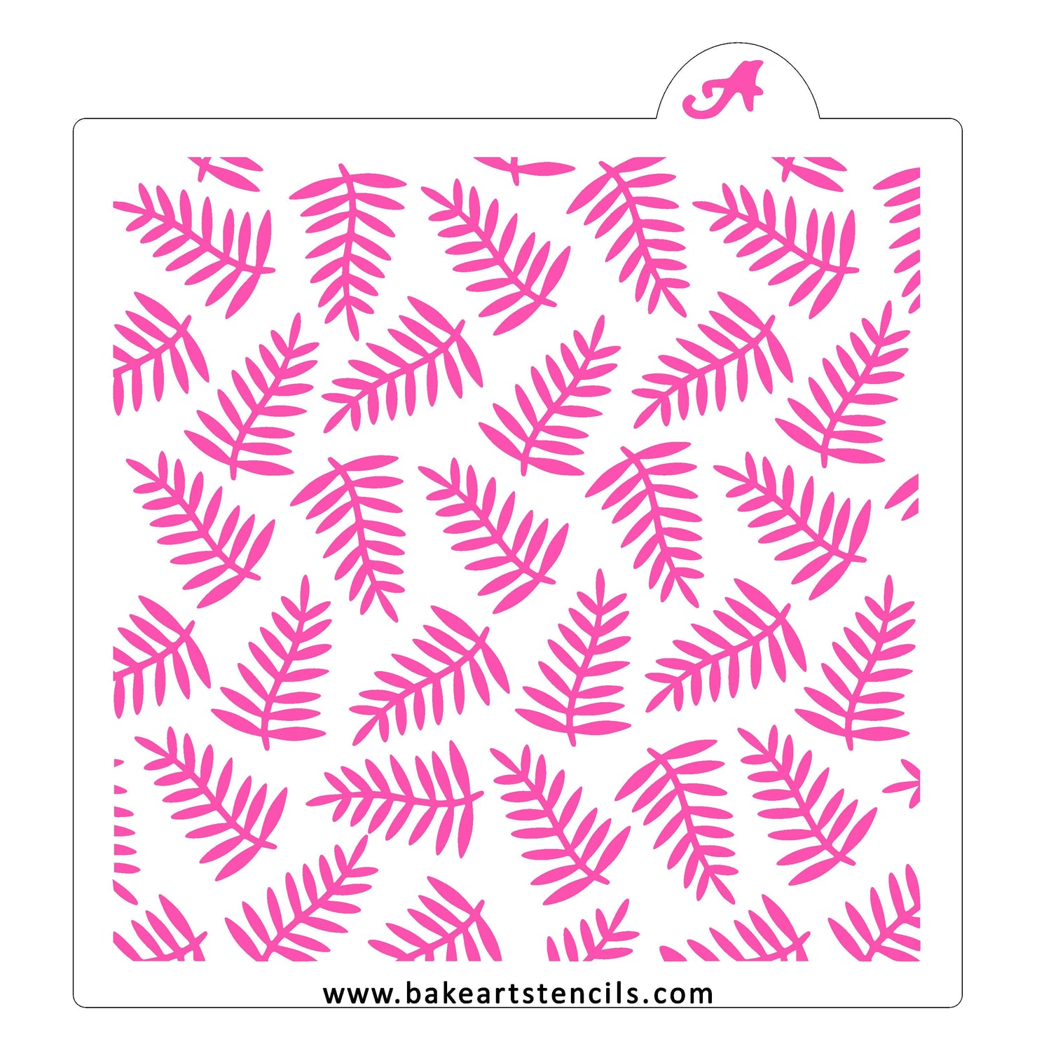 Fern Forest Pattern Stencil