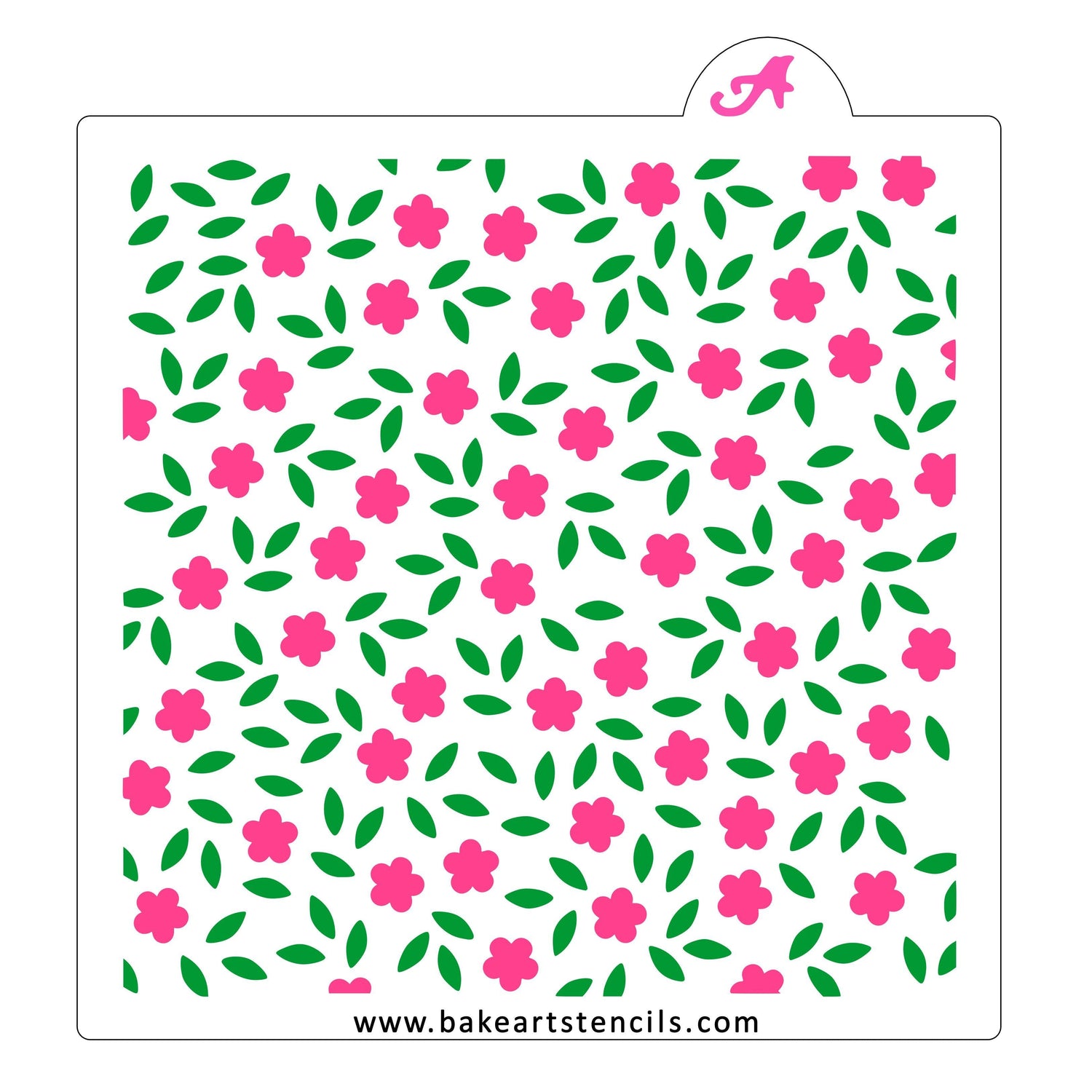 Flowering Vines Stencil Set