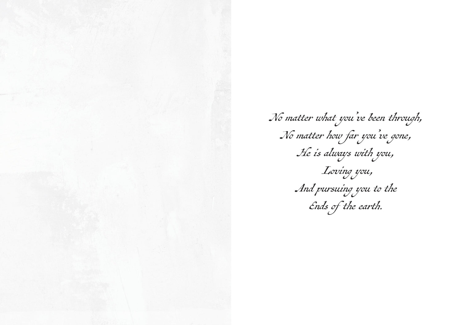 'For the One Who Lost Its Way' Greeting Card