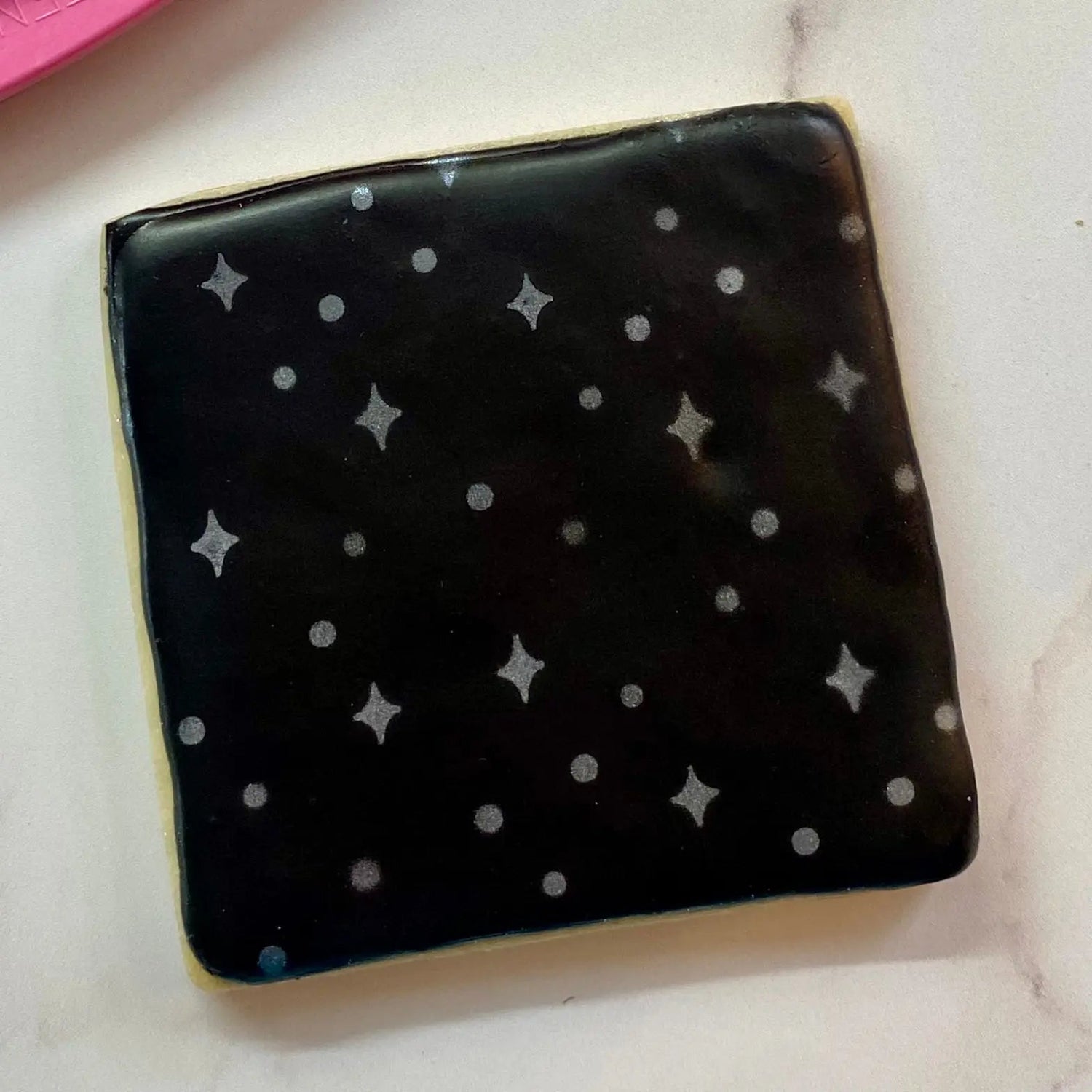 Galaxy Stars Cookie Stencil