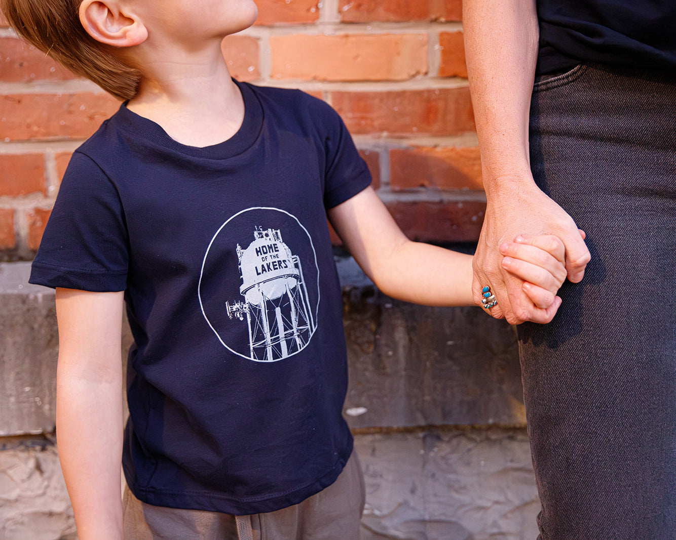 Home of the Lakers, Water Tower Kids Tee - USA Made