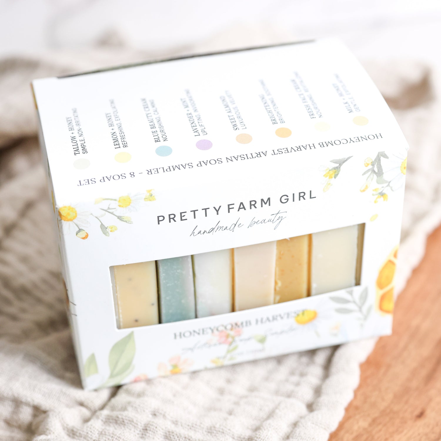 Honeycomb Harvest Goat Milk & Tallow Soap Sampler