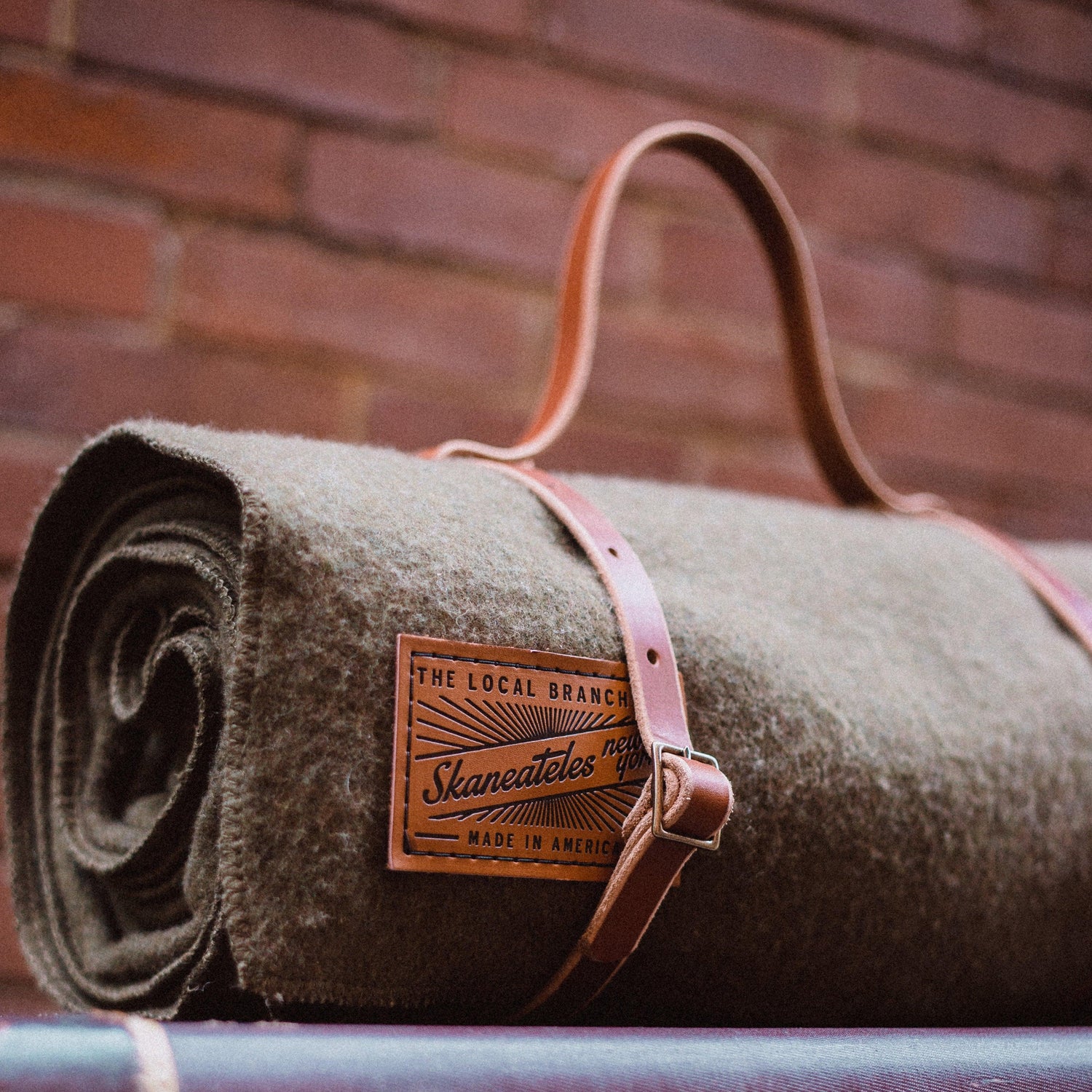 Leather Buckle Carrier - USA Made