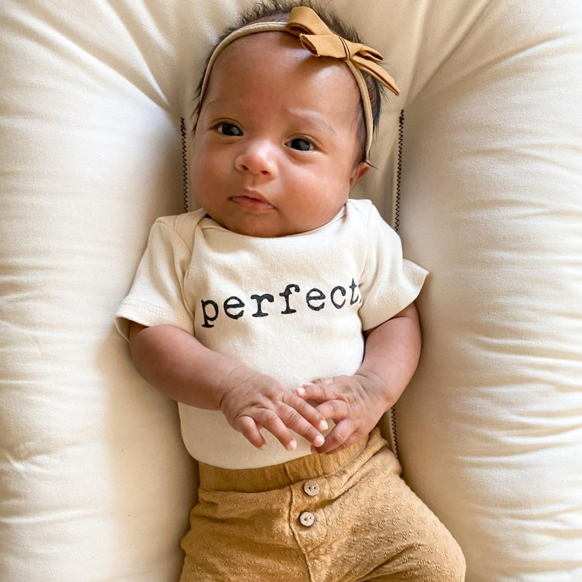 Perfect Organic Cotton Baby Bodysuit by Tenth & Pine, product image 2