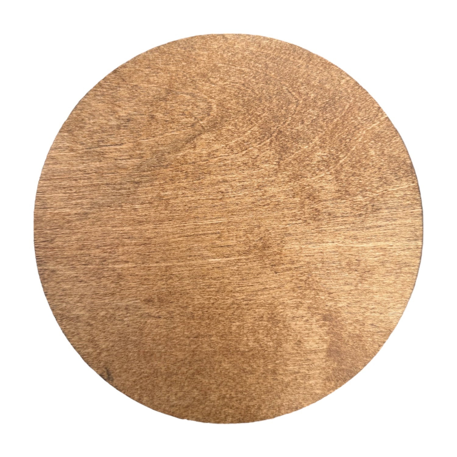 Christmas Village Round Framed Canvas Artwork