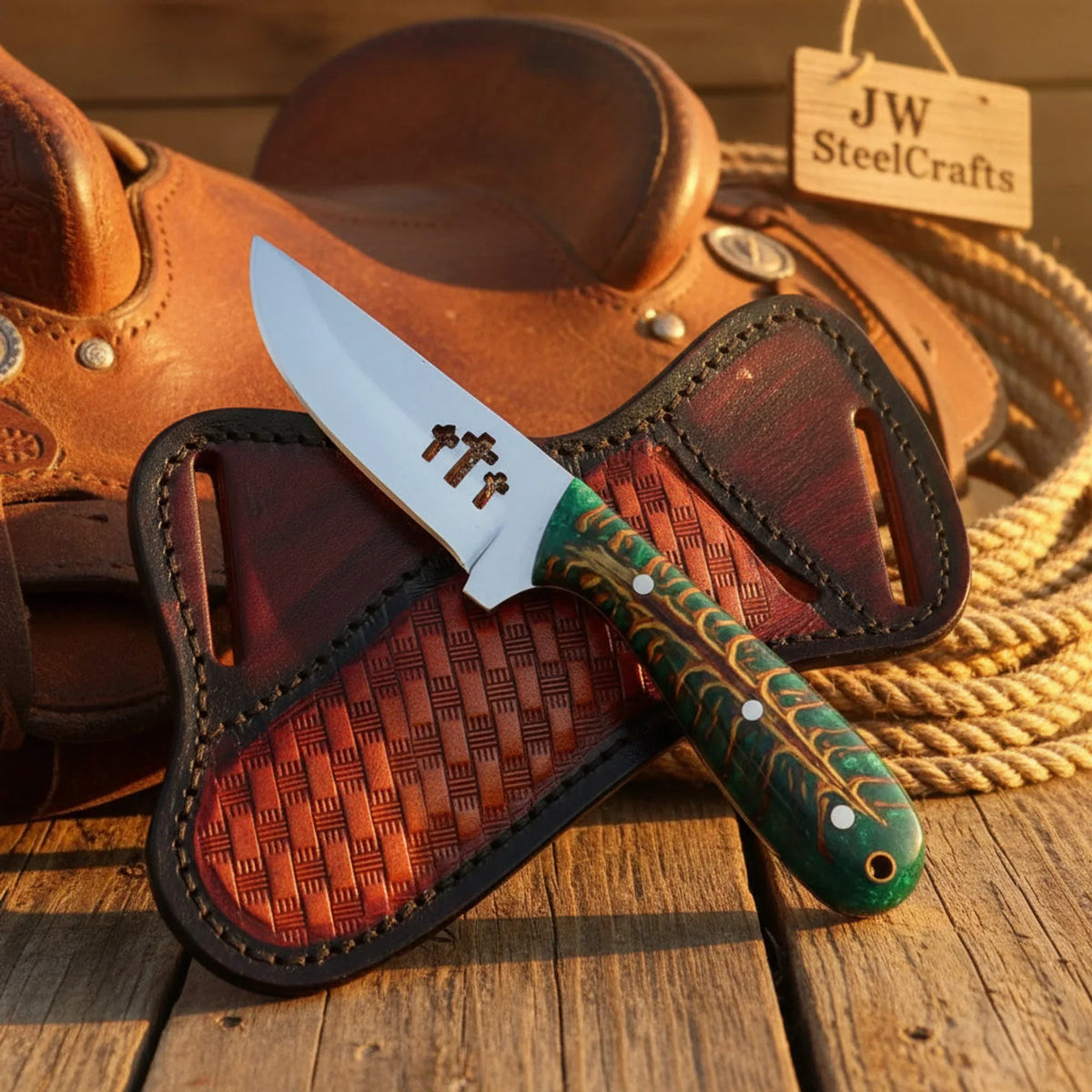 Emerald Ridge Skinner Knife 7