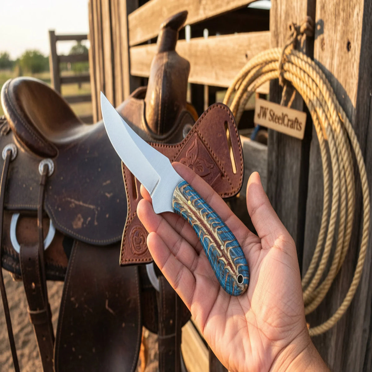 Antler Ridge Skinner Knife 8
