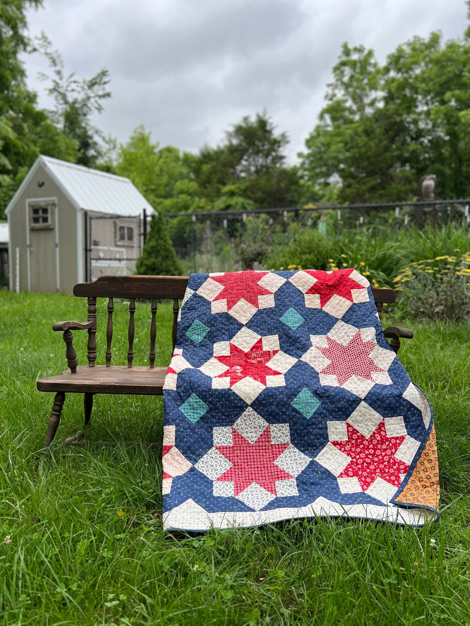Country Heavens Quilt Pattern - Paper Pattern, Mailed