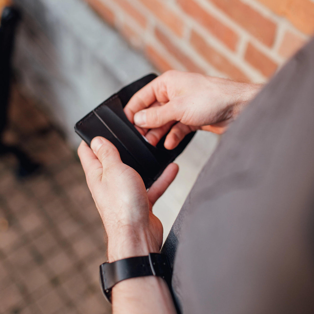 Leather Tuck Wallet - USA Made by The Local Branch, product image 6
