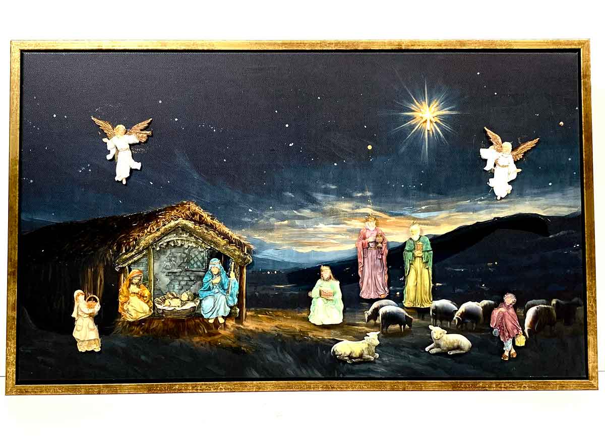 Decor Moulds® - Holy Night Nativity - 1 pc, 5