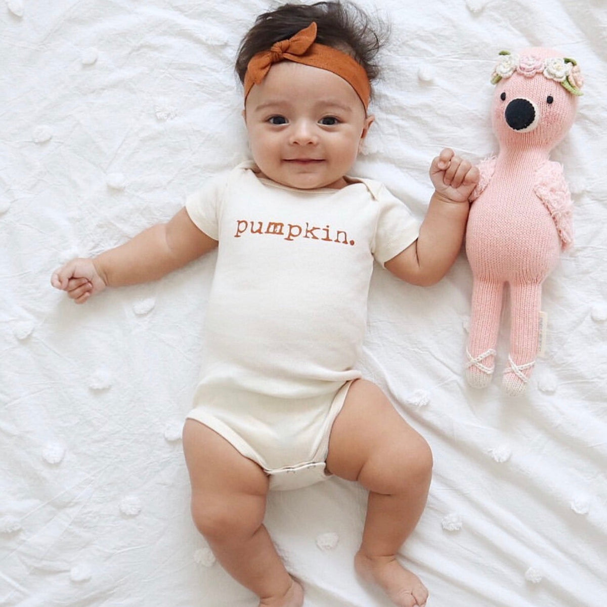 Pumpkin Organic Baby Bodysuit by Tenth & Pine, product image 8