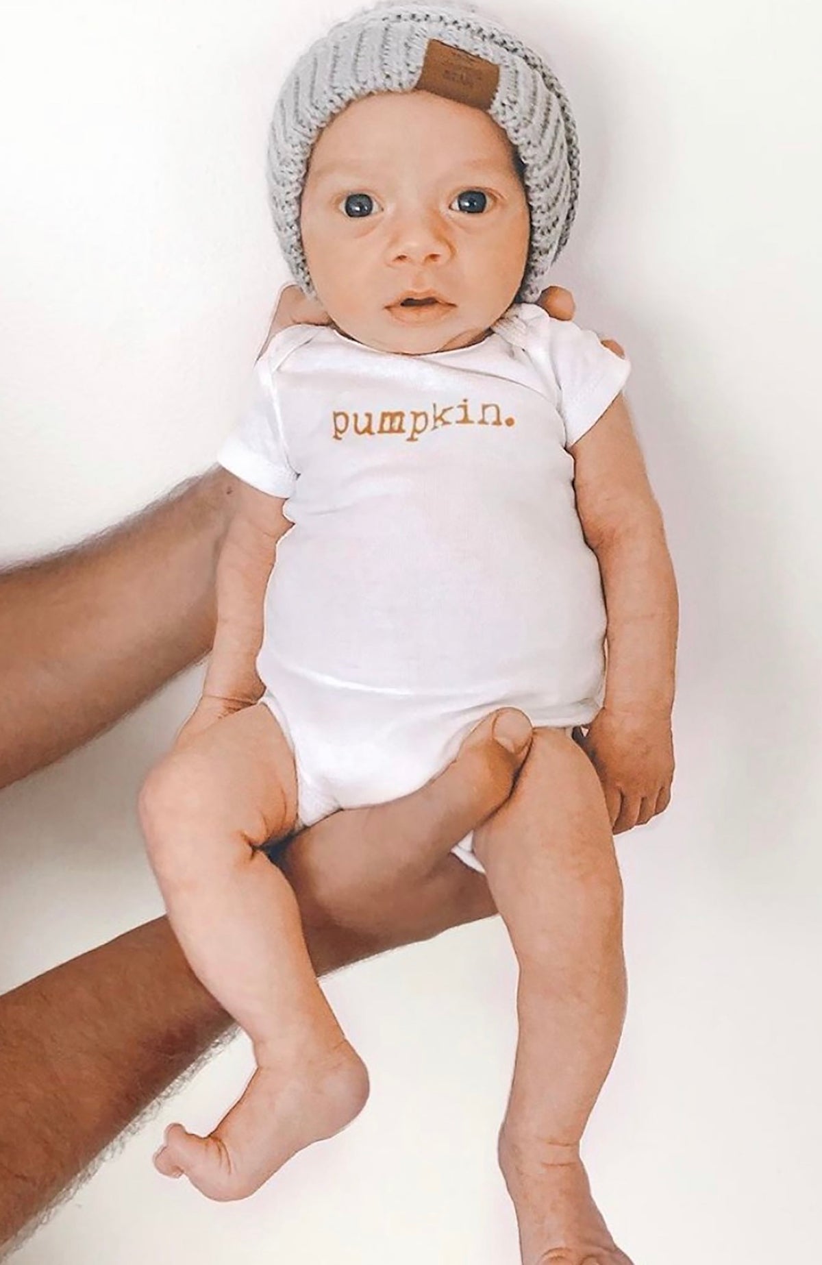 Pumpkin Organic Baby Bodysuit by Tenth & Pine, product image 6