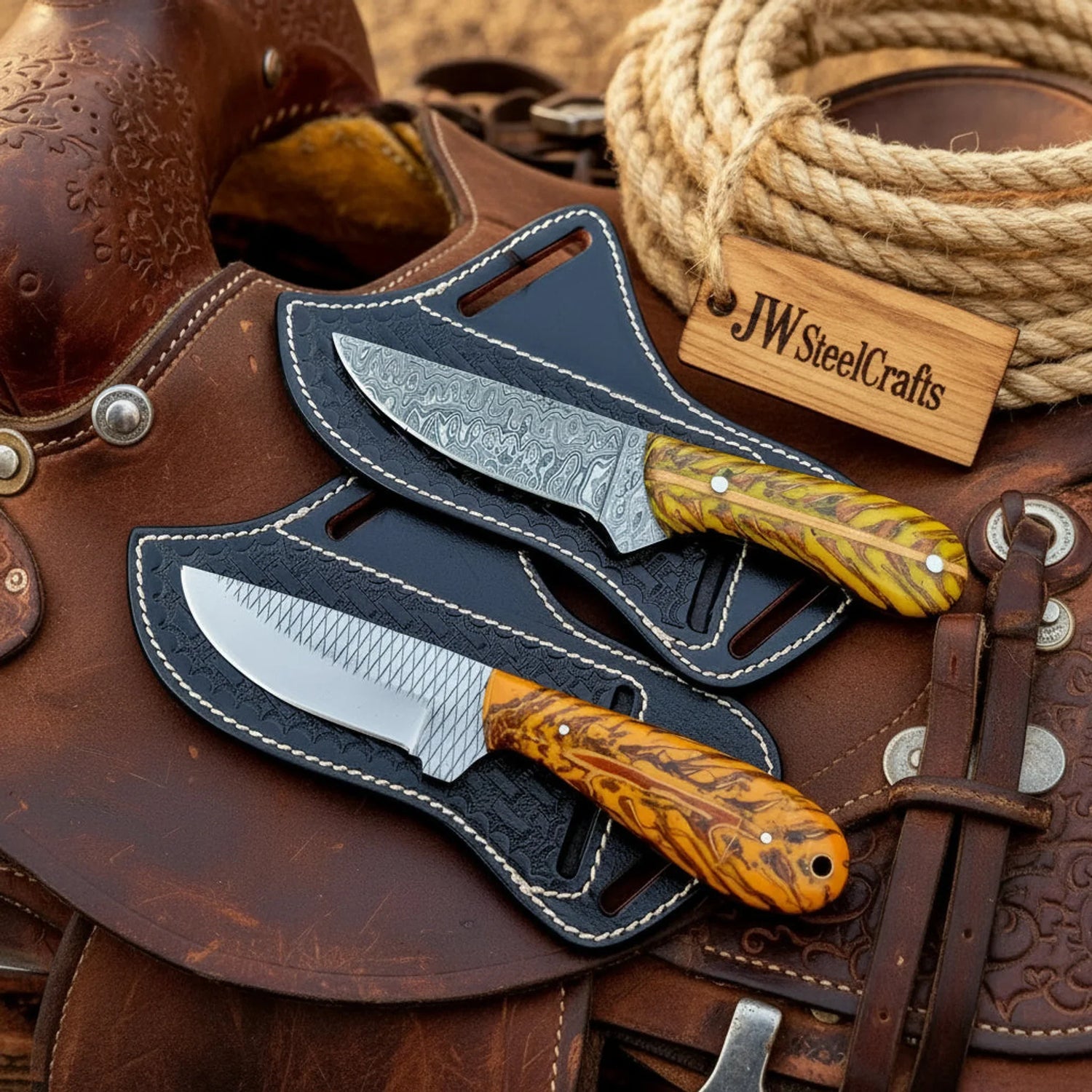 Rustic Grain Skinner Set 9